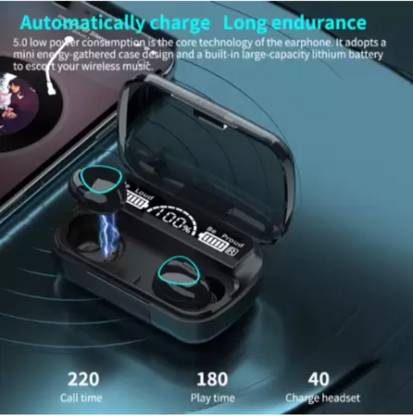 Clairbell M10-PY-M10 TWS EarBuds Touch Control Bluetooth Headset Bluetooth