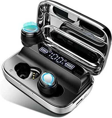 Kabeer enterprises TWS M10 Wireless Headphones with POWERBANK LED Charging Display Bluetooth