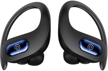 PTron Bassbuds Glide with 45hrs Playback, Deep Bass, Clear Calls, 45ms Low Latency Bluetooth