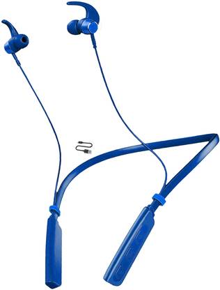 IZWI Latest Headphones Neckband Music Time Battery Backup 36Hours (Blue-A8) Bluetooth Gaming