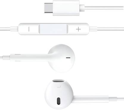 X88 Pro USB C Headphones C-Type Wired Earphone in-Ear Headset Control Wired
