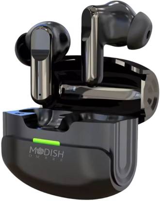 ModishOmbre Leo Earbuds with Quad Mic Active ENC & Touch Control & 42 Hrs Battery Life Bluetooth