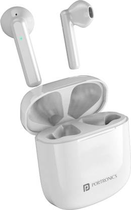 Portronics Harmonics Twins 25 TWS Earbuds with Active ENC, 27Hrs Playtime Bluetooth
