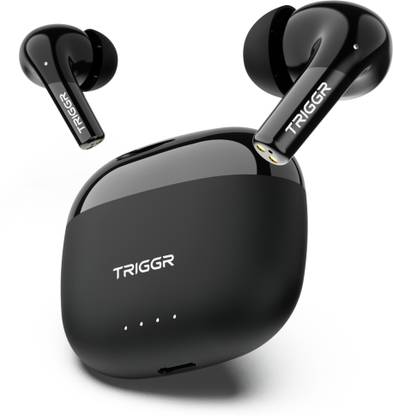 TRIGGR Opus with Latest BT v6.0, Dual Pairing, Chrome Lid, Rubber Finish, 40Hr Playtime Bluetooth