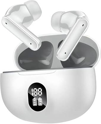 snowbudy SB895 13mm HD Dynamic Driver, Touch Controls Bluetooth Gaming TWS [WHT4] Bluetooth Gaming