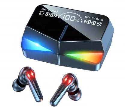 WRADER TWS M28 Wireless Headphones 140H Playtime, Noise Cancellation Gaming Earbuds Bluetooth