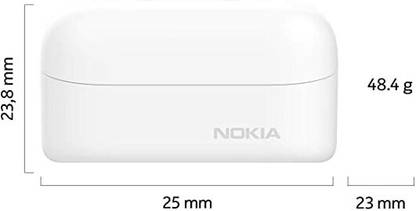 Nokia BH-405 Power Earbuds Lite Snow Bluetooth