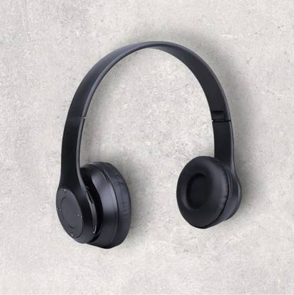 house of common Wireless Headphones with Ultra-Soft Ear Pads and AUX Support_T2 Bluetooth & Wired