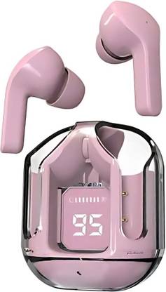 PODJAM Ultrapods TWS Bluetooth Earbuds with Touch Control and Cool Transparent Design Bluetooth