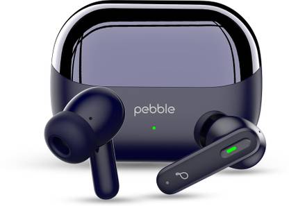 Pebble BlissBuds Ace Deep Bass Clear Sound, ANC, ENC with Quad Mic, Low latency Mode Bluetooth