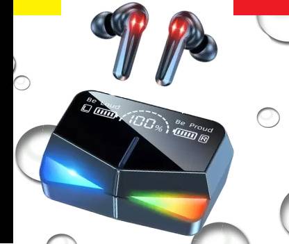 Bymaya G153_M28 ULTRA 6HRS PLAYBACK HEADSET BLACK (PACK OF 1) Bluetooth Gaming