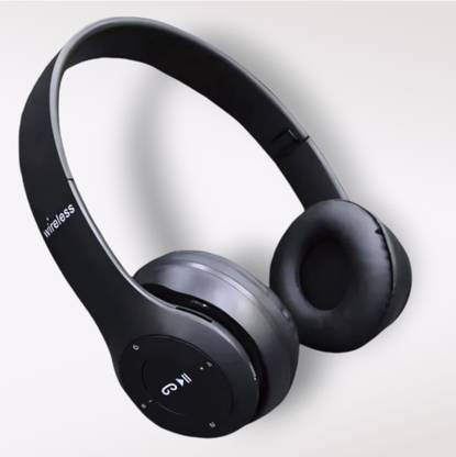 AIZINA HD Wireless Headphones with Mic & SD Card Slot, Extended Runtime_YA Bluetooth & Wired