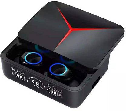 KNOCKNEW TWS M90 LED Charging Indicator Bluetooth Gaming Headset Upto 48 Hrs Playback K8 Bluetooth