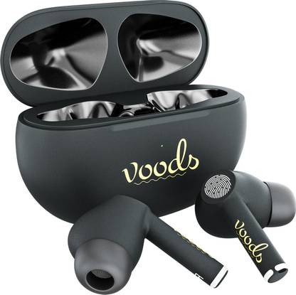 Voods V airbuds - Pro, ANC Wireless Earbuds, 70hrs Playback IP65-Water&Dust Resistant Bluetooth