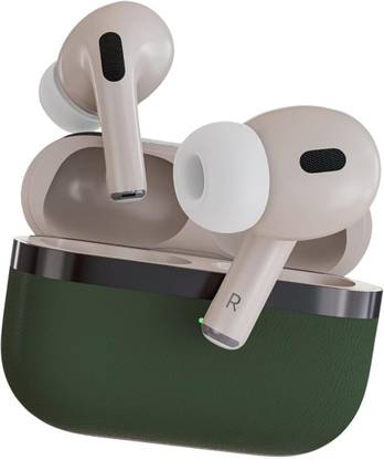 GEARZTOUCH Beats PODS with Premium Leather Finish, 4Mics, 30HRS+ Battery Bluetooth