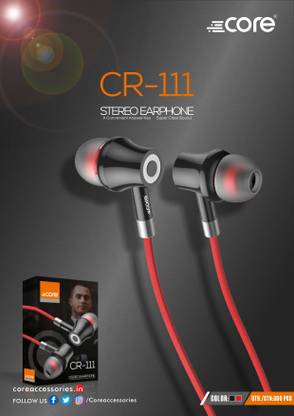 CORE CR-111 Stereo Sound Wired