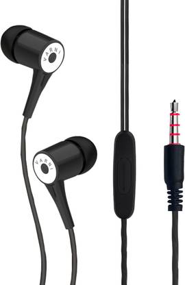 Varni CH04 High Quality Bass Wired Earphone with Mic Wired