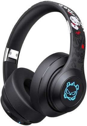 Jupiter Lifestyle J1 Angry Bear 40 mm Drivers Gaming Mode and Multiple Colour Light Reflect Bluetooth & Wired Gaming