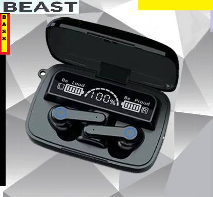 Bygaura E1126 M10 MAX GAMING HEADSET BLACK (PACK OF 1) Bluetooth without Mic