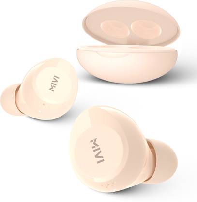 Mivi DuoPods K1 compact earbuds,AI-ENC,TWS with 42H Playtime,Deep Bass,Made in India Bluetooth