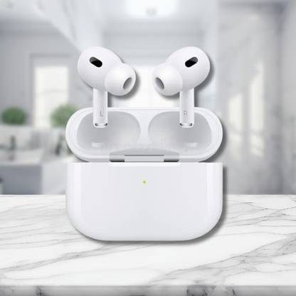 YEZZY BEZZY AirBuds Pro with MagSafe Case (USB‑C) ​​​​​​​(White) Bluetooth without Mic