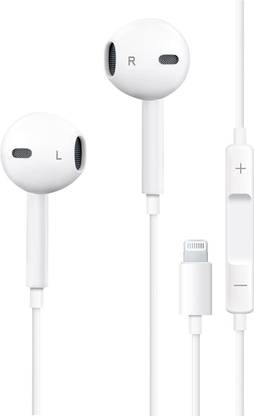 MARS Lightning Earphone Connector(Built Microphone & Support All iOS Device) Bluetooth & Wired