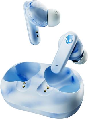 Skullcandy EcoBuds TWS EQ modes, 8Hr Playtime + Rapid Charge, Battery-Free Charging Case Bluetooth