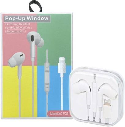 Wifton Lighting In Ear Earphone for Calling and Music Wired