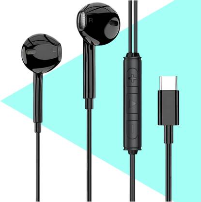 Yildiz BassHeads 100 Wired Earphones with Mic For Samsung S21 FE/S10/S10e/S9[62] Wired