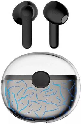 ModishOmbre Sparkle Gaming TWS Earbuds with RGB LED Gaming Design,24 Hours Mega Playtime Bluetooth