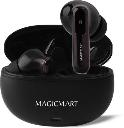 MAGICMART 151 Earbuds Hd Sound & 40hr Playtime, Dual Pairing 4 Mic ENC, Bluetooth
