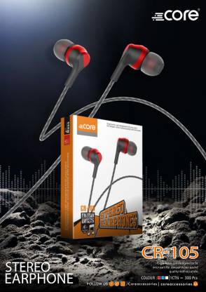 CORE CR-105 Stereo Earphone Wired