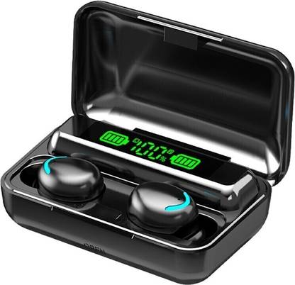 Tunifi F9 Pro Earbuds Upto 48 Hours Playback with ASAP Charging Bluetooth