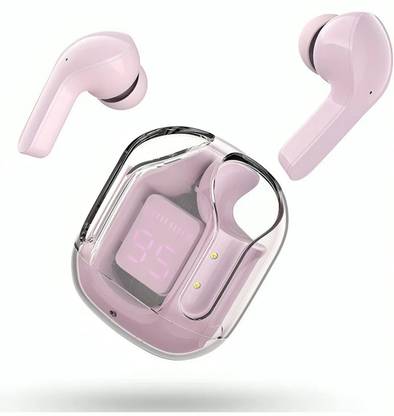 house of common DYE VRGIN ULTRA PODS, AIRPODS with 40 Hours Playback and transparent Display_2 Bluetooth