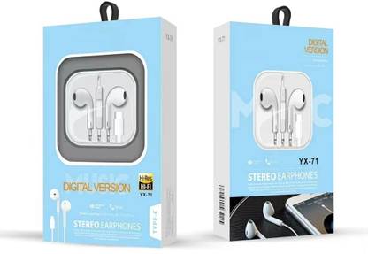 Wifton X12 Type-C-New Intelligent Wire Control Headset Wired Gaming