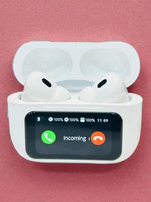 Shamsa R1835 New Launched Smart Touch Display True Wireless Buds,Type-C Fast Charging Bluetooth