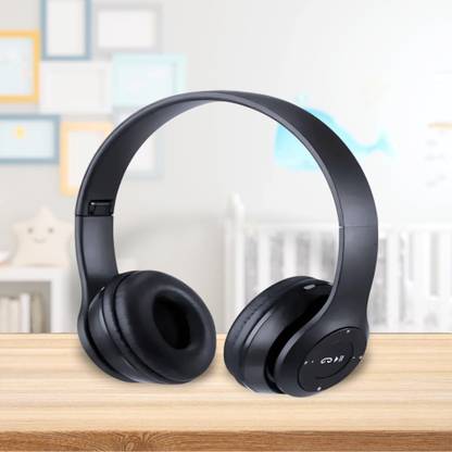 house of common Wireless Studio Headphones with Aux Support for Professional and Casual Use_AV Bluetooth & Wired