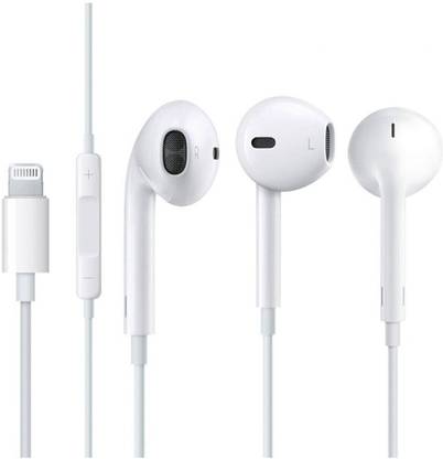 Muvit Lighting Wired Earphone Handfree for e 14 13 12 11 X,XR Wired Gaming