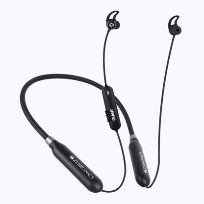 ZEBRONICS Giant Wireless Neckband With 100h Playback Bluetooth