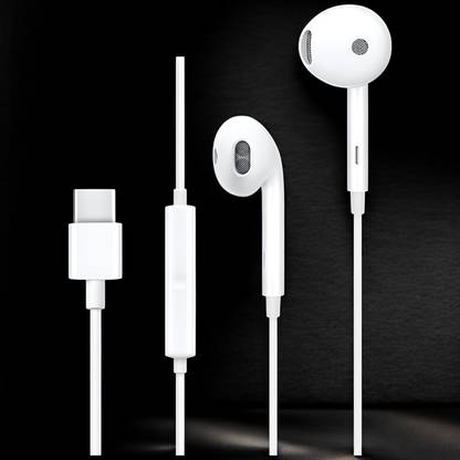 ULTRADART Type C earphone with Mic wired headphone for iPhone and Android UD308 Wired Gaming