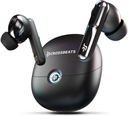 CrossBeats Sonic 3 In-Ear ANC TWS|360 Spatial Audio|100hr Playtime|3D Sound|40ms Latency Bluetooth