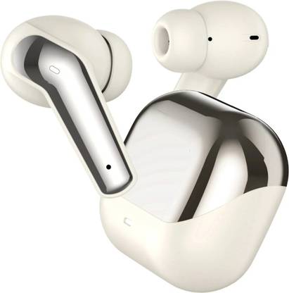 JAZX Earbuds Pro 4 with 40dB Hybrid ANC, 52Hr Playtime, Spatial Audio, Dual pairing Bluetooth Gaming