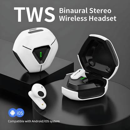 leepon Moon 101 Truly Wireless Earbuds,40 HR Playtime,BT V5.3,Voice & Touch Control Bluetooth