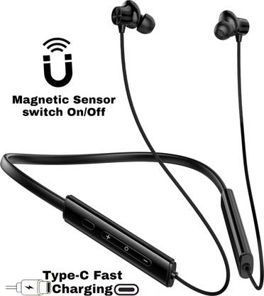 GREE MATT Z3 - MAGNETIC POWER OFF/ON 48Hr Playtime Headphone Neckband N2 Bluetooth
