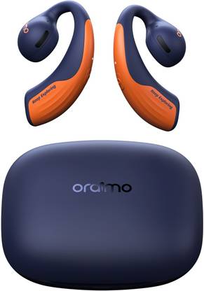 ORAIMO OPN-50D Open-ear, 16mm Large Drivers, TWS BT 5.2, 40Hr Playtime, IP55, 4-mic ENC Bluetooth
