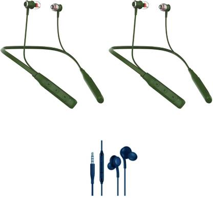 LEVELPLUS Bluetooth Music N7 With Akg Neckband Combo 45 Hours Playtime Bluetooth