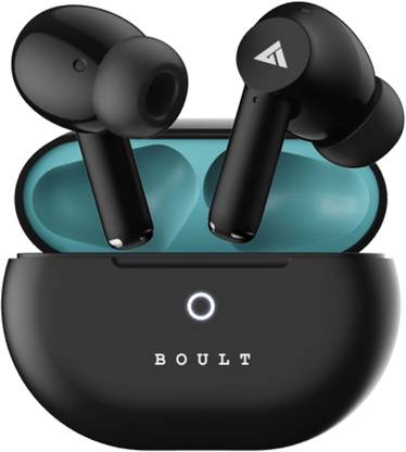 Boult W40 with Quad Mic ENC, 48H Battery Life, Low Latency Gaming, Made in India, 5.3v Bluetooth Gaming
