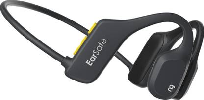 NG EarSafe Pro Open-Ear Bone Conduction Headphones (2024 Model) (Black) Bluetooth