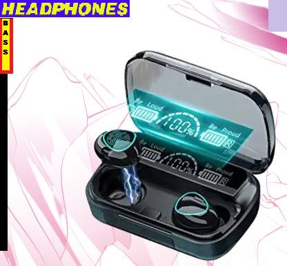 Bygaura E2060 M10 PLUS GAMING HEADSET BLACK (PACK OF 1) Bluetooth without Mic