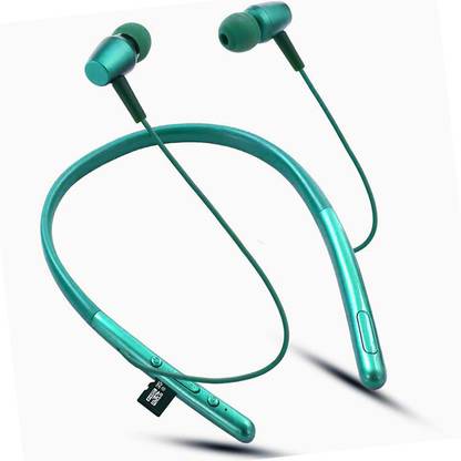 IZWI BT Wireless Neckband Magnetic bud 48 HRs Playback Bluetooth Headset with Mic Bluetooth